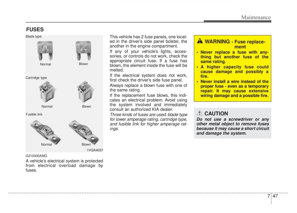 Kia Optima Magentis Lotze owners manual / page 325