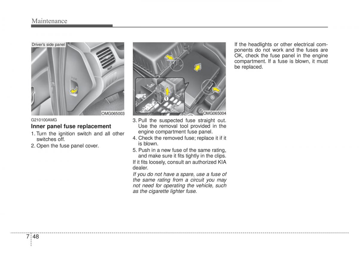 Kia Optima Magentis Lotze owners manual / page 326