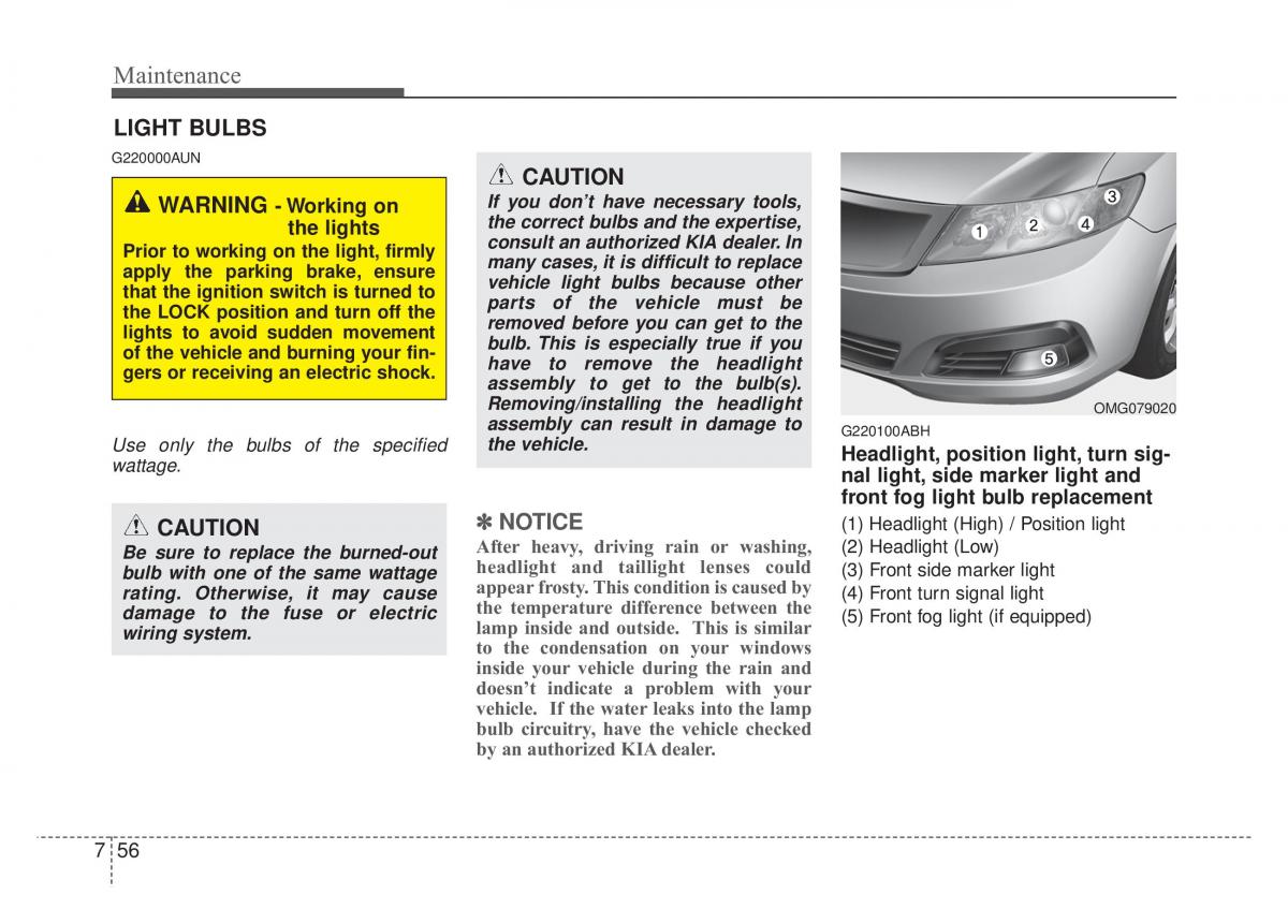 Kia Optima Magentis Lotze owners manual / page 334