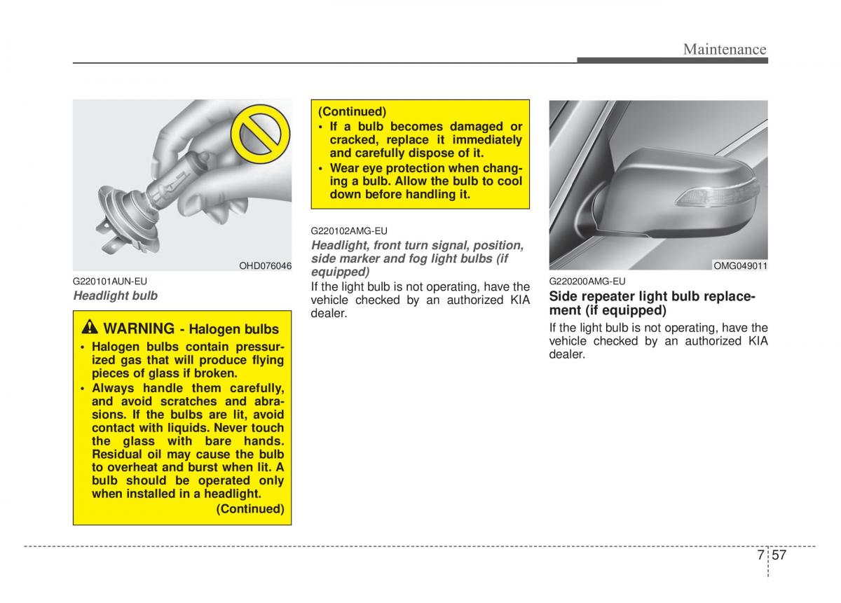 Kia Optima Magentis Lotze owners manual / page 335