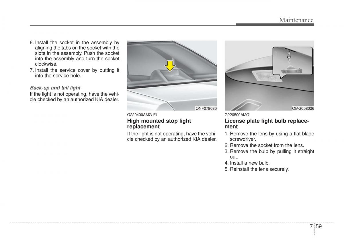 Kia Optima Magentis Lotze owners manual / page 337