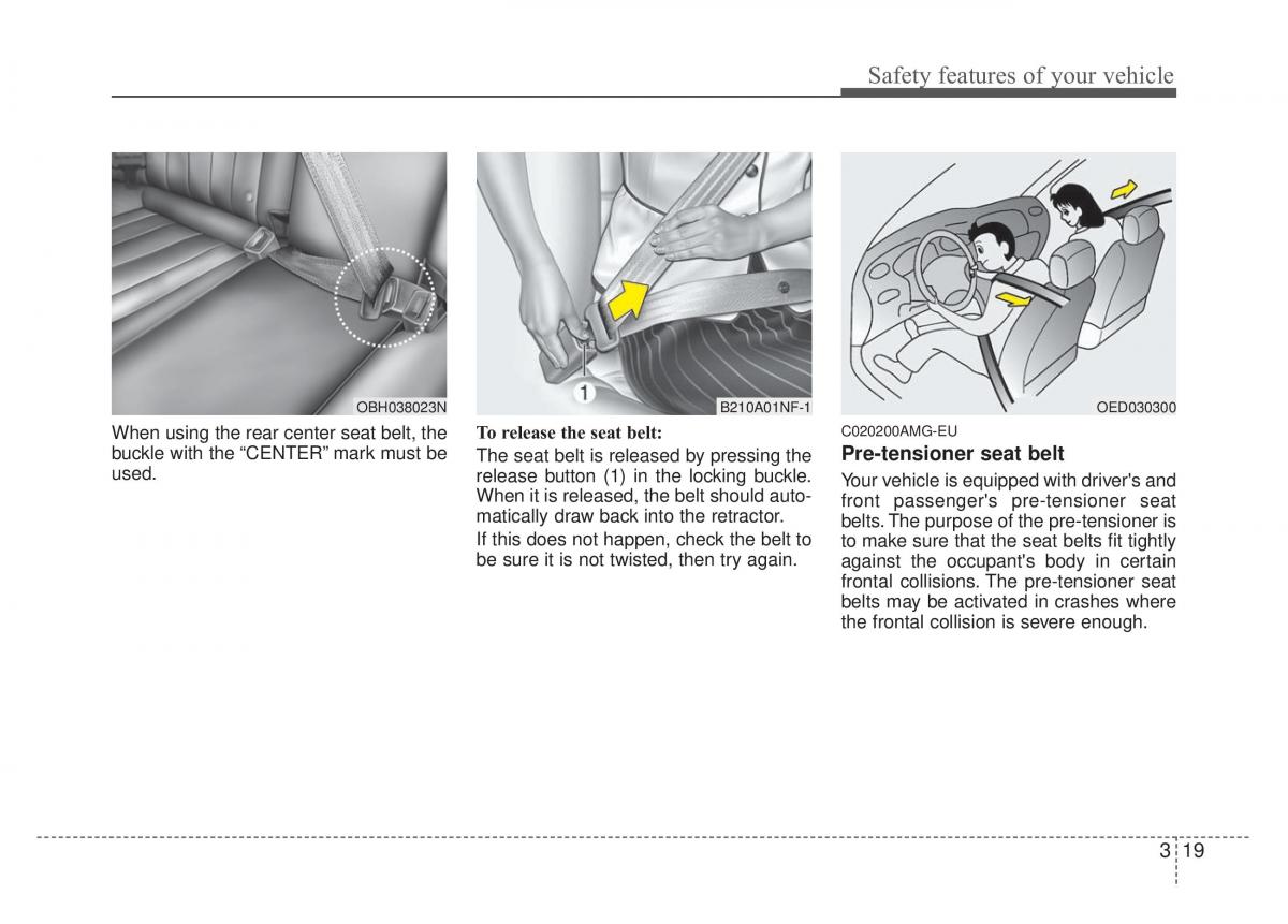 Kia Optima Magentis Lotze owners manual / page 35