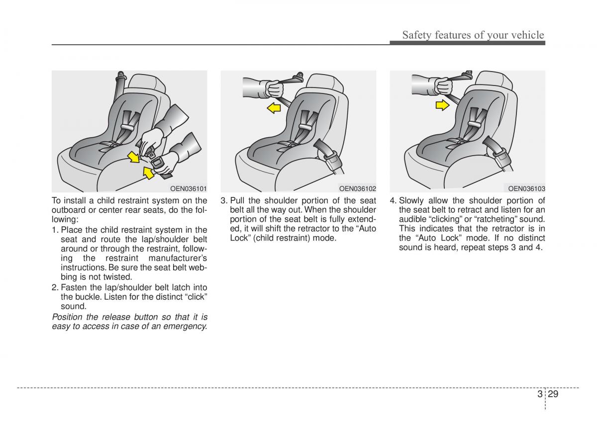 Kia Optima Magentis Lotze owners manual / page 45