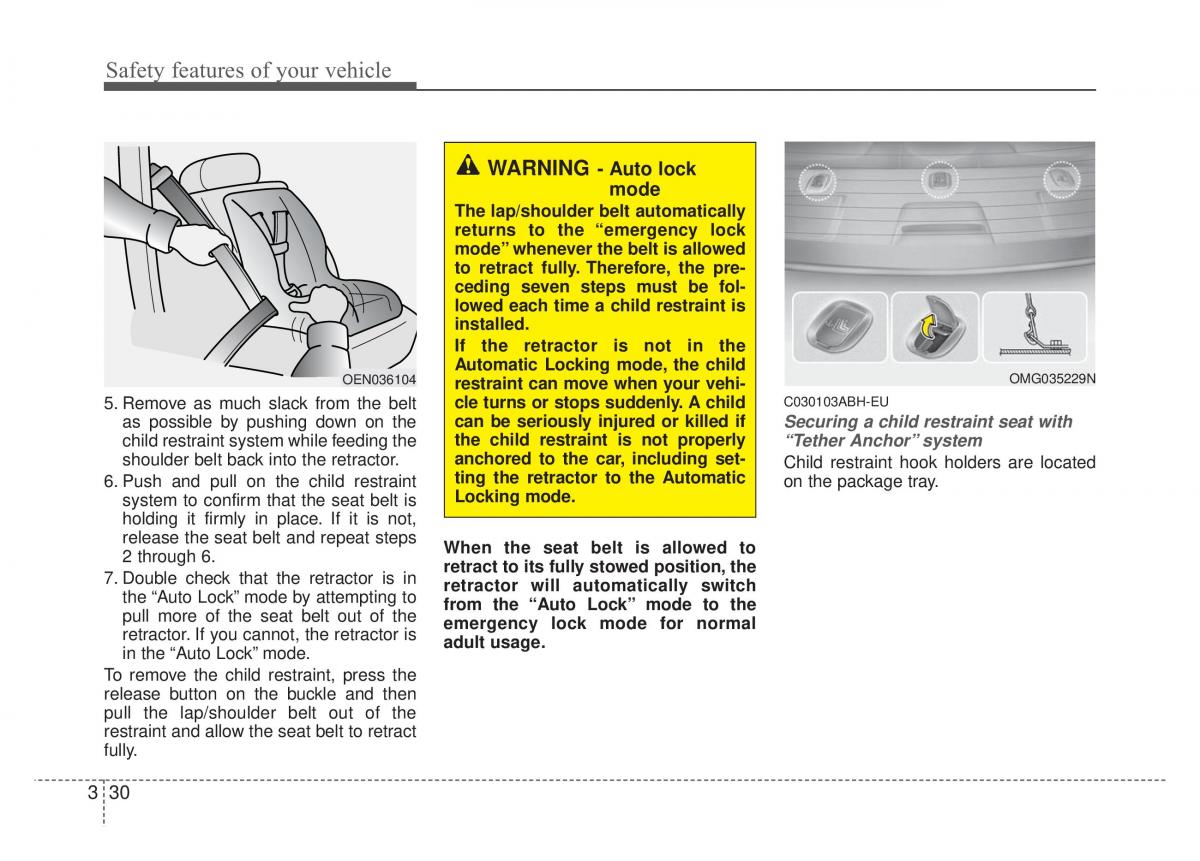 Kia Optima Magentis Lotze owners manual / page 46