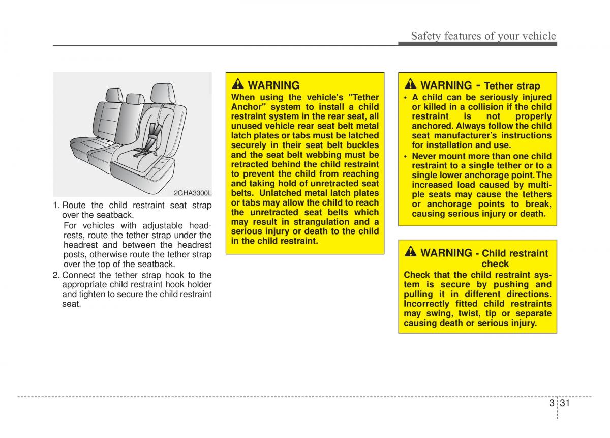 Kia Optima Magentis Lotze owners manual / page 47