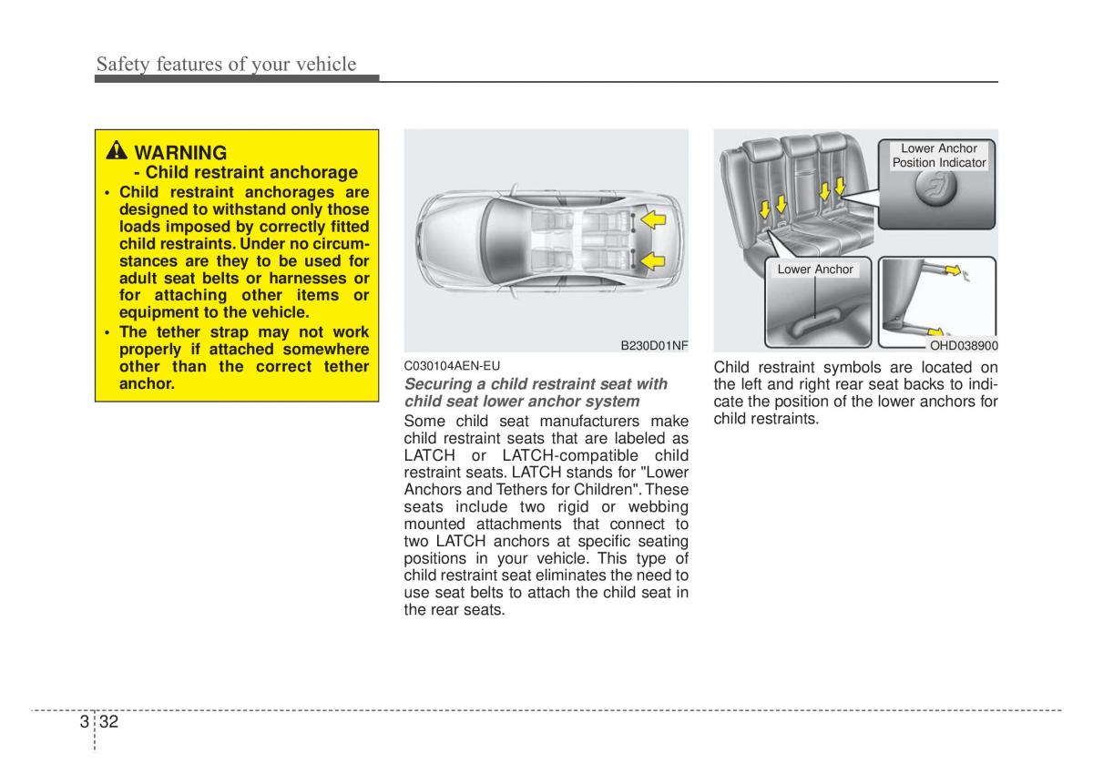 Kia Optima Magentis Lotze owners manual / page 48