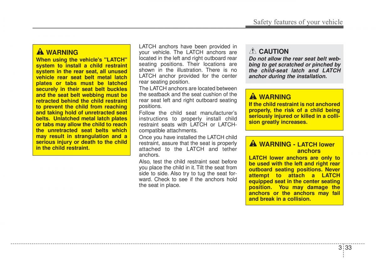 Kia Optima Magentis Lotze owners manual / page 49