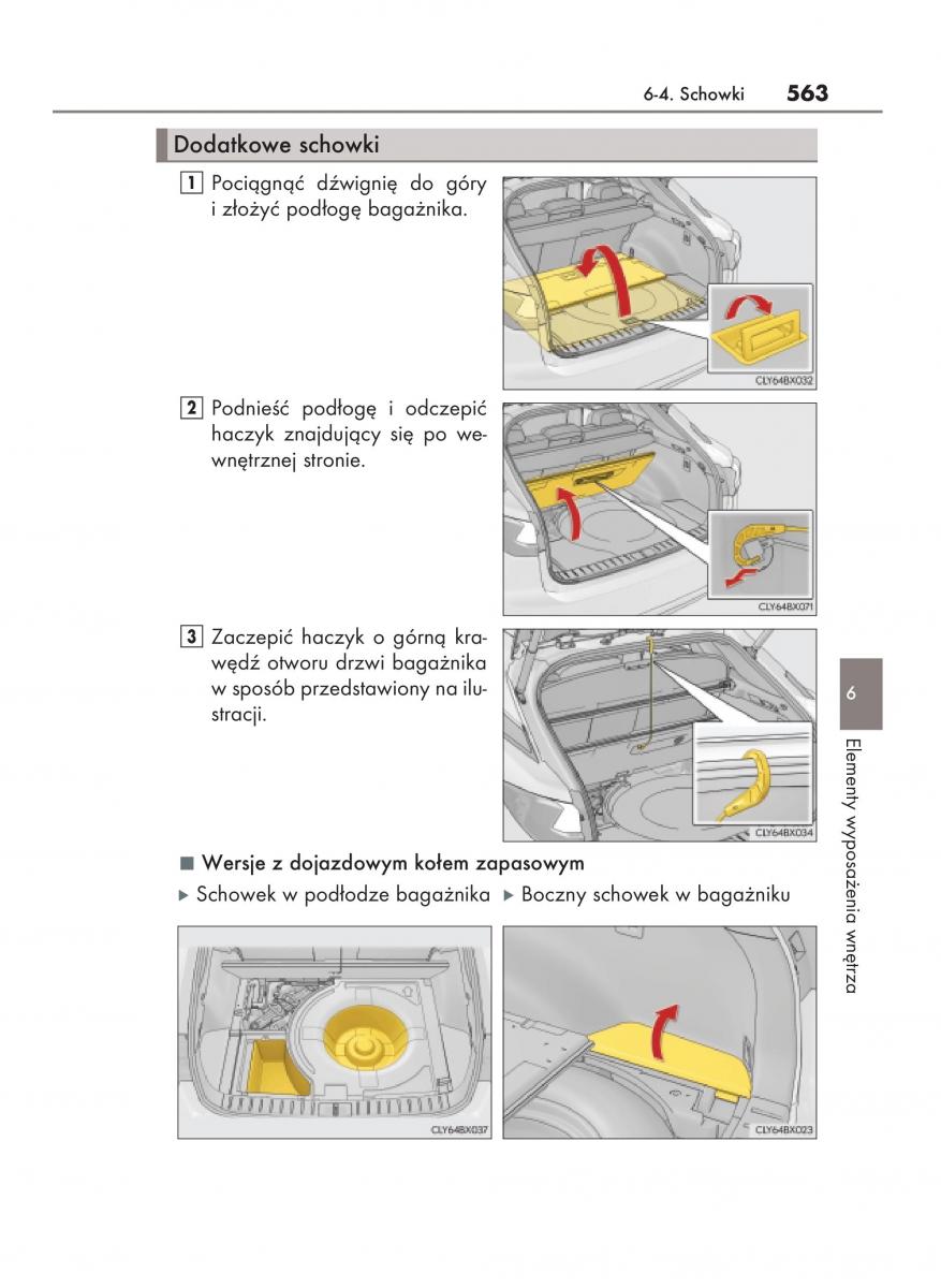 Lexus RX 200t IV 4 instrukcja obslugi / page 563