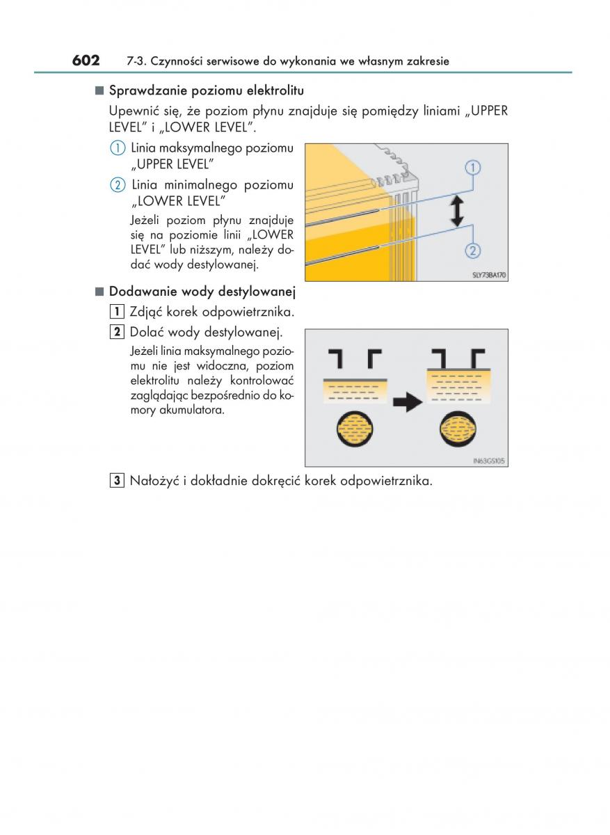 Lexus RX 200t IV 4 instrukcja obslugi / page 602