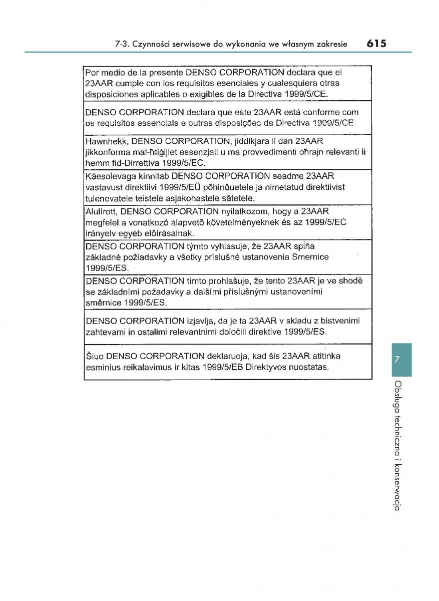 Lexus RX 200t IV 4 instrukcja obslugi / page 615