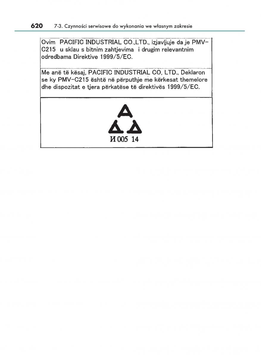 Lexus RX 200t IV 4 instrukcja obslugi / page 620