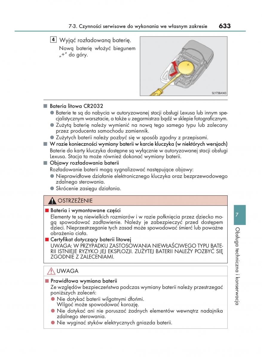 Lexus RX 200t IV 4 instrukcja obslugi / page 633