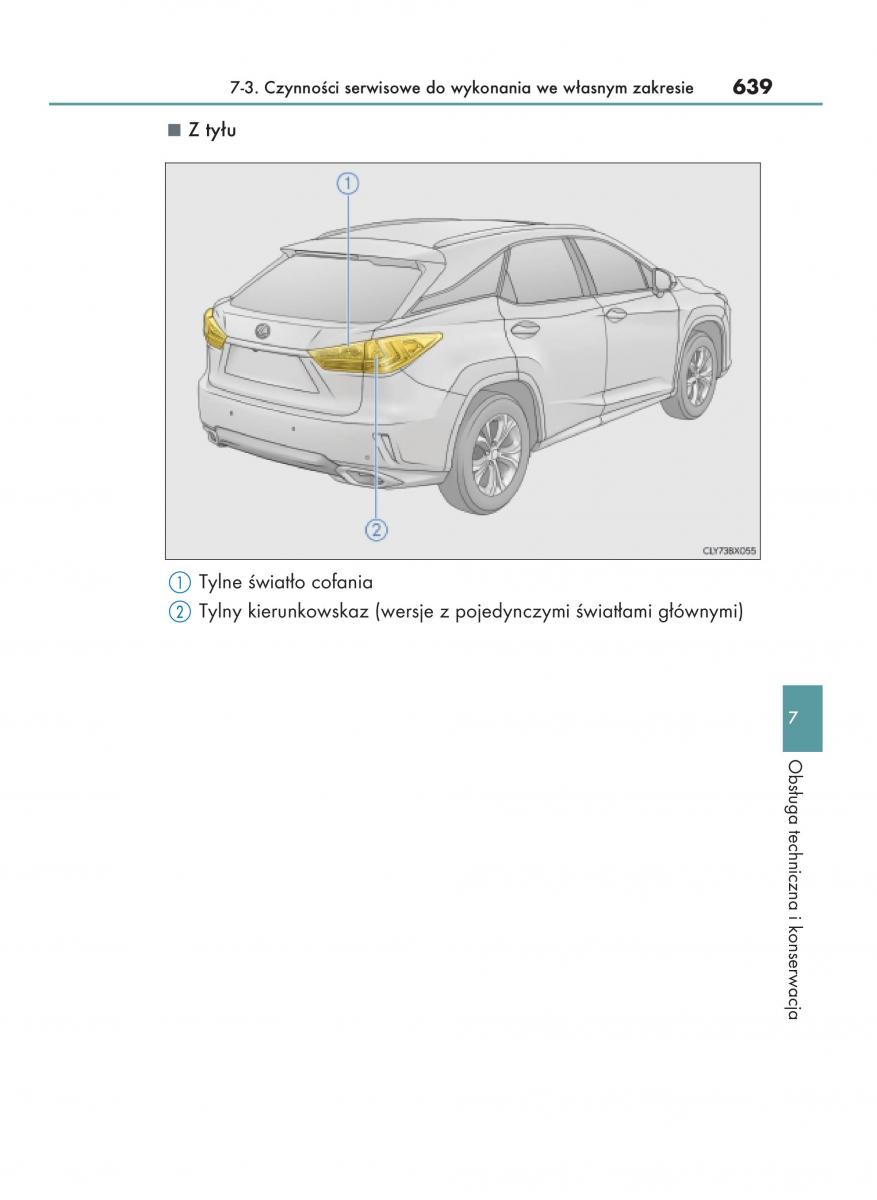 Lexus RX 200t IV 4 instrukcja obslugi / page 639