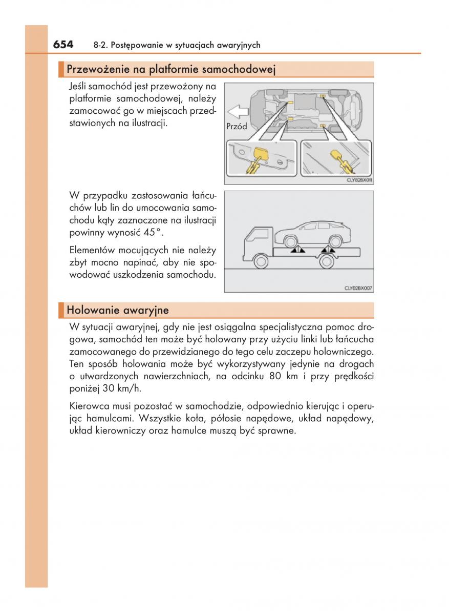 Lexus RX 200t IV 4 instrukcja obslugi / page 654