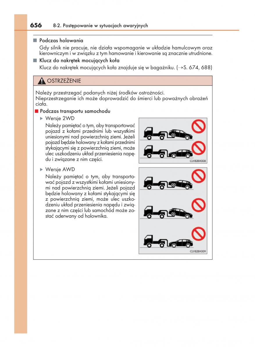 Lexus RX 200t IV 4 instrukcja obslugi / page 656