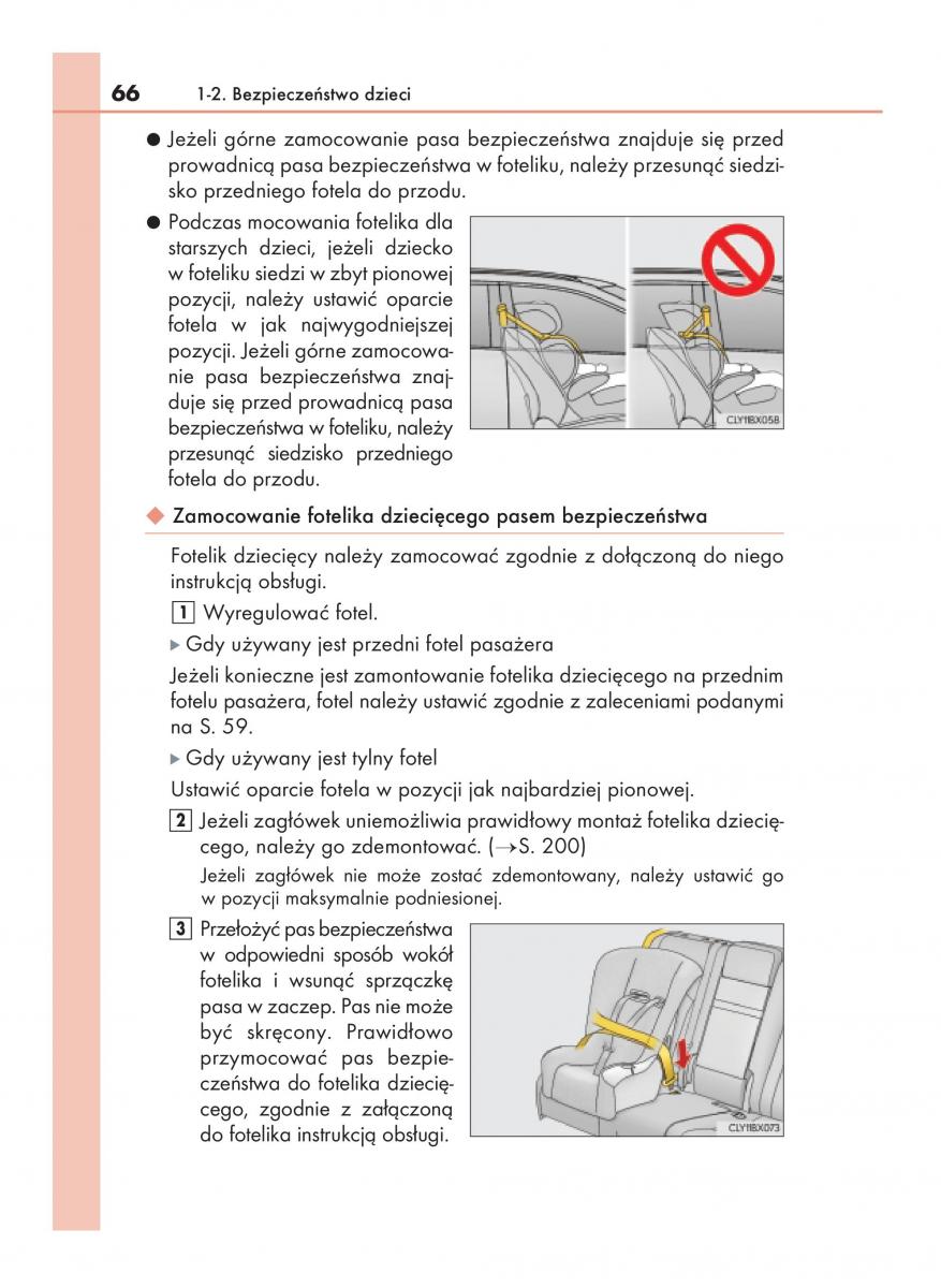 Lexus RX 200t IV 4 instrukcja obslugi / page 66