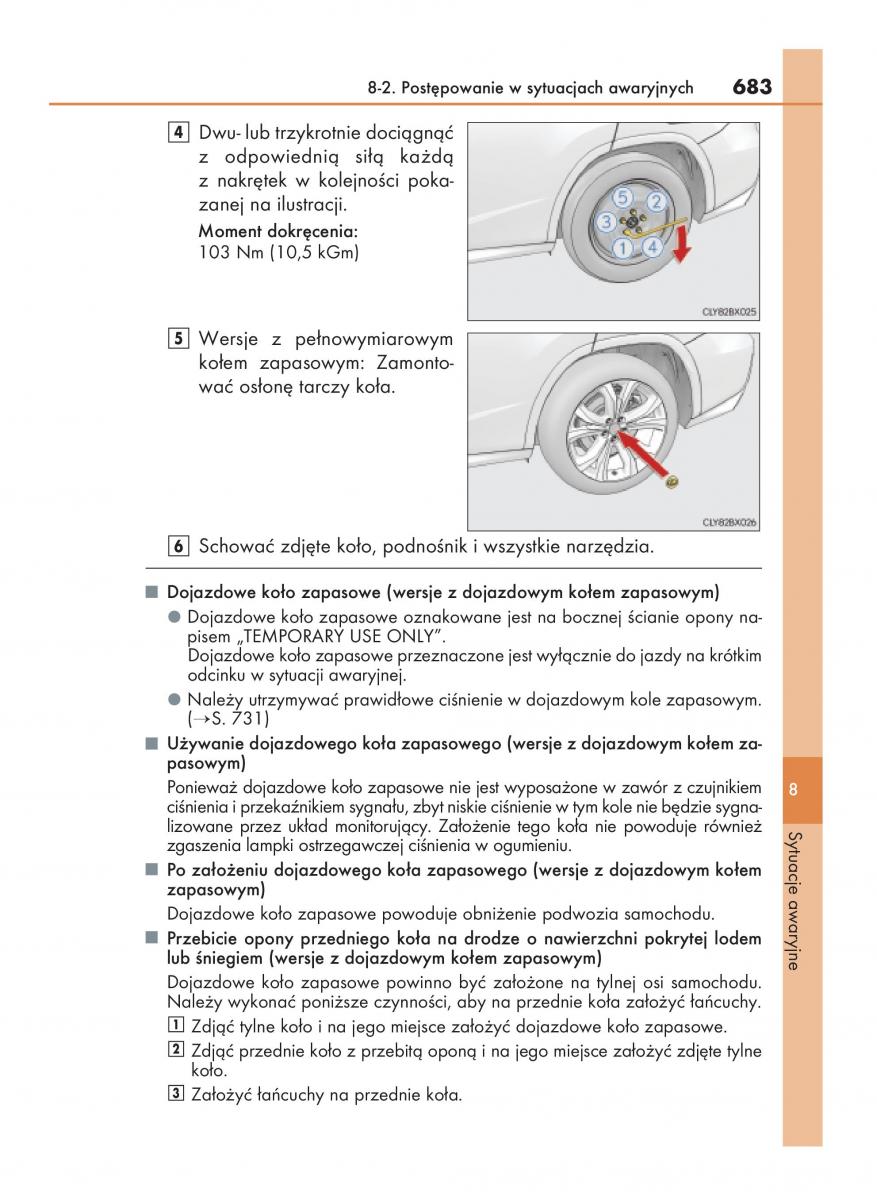 Lexus RX 200t IV 4 instrukcja obslugi / page 683