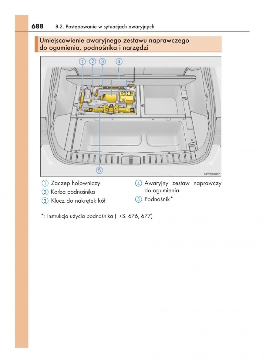 Lexus RX 200t IV 4 instrukcja obslugi / page 688