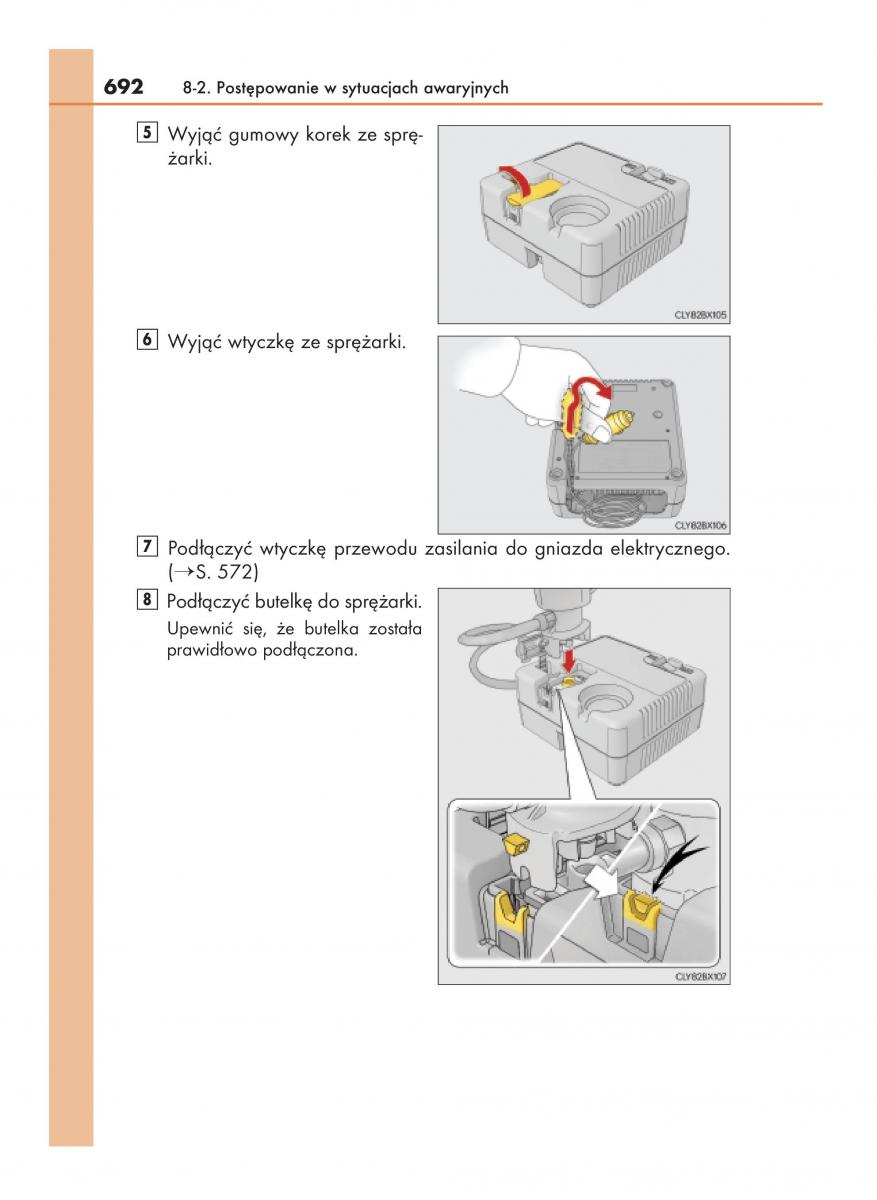 Lexus RX 200t IV 4 instrukcja obslugi / page 692