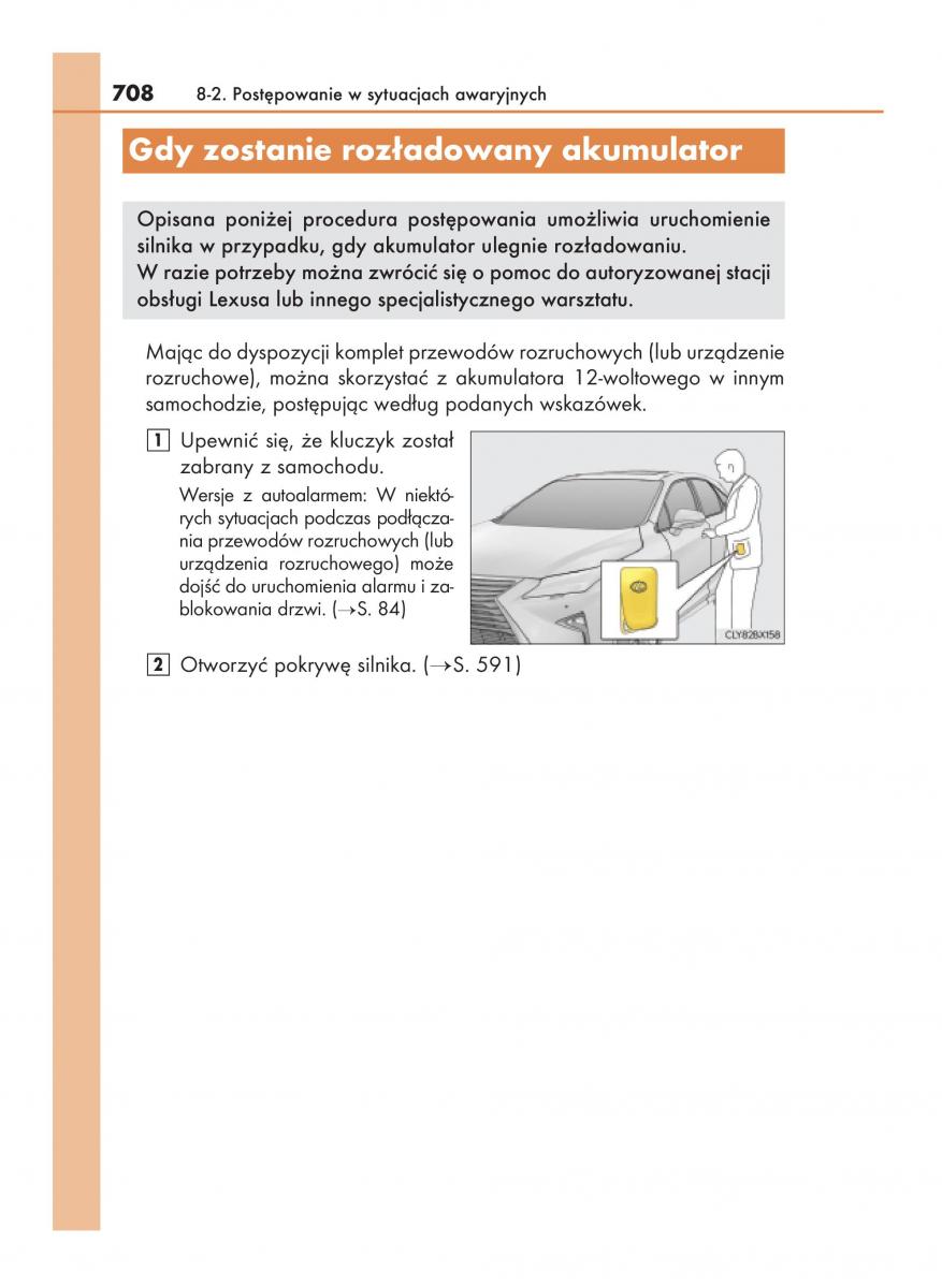 Lexus RX 200t IV 4 instrukcja obslugi / page 708