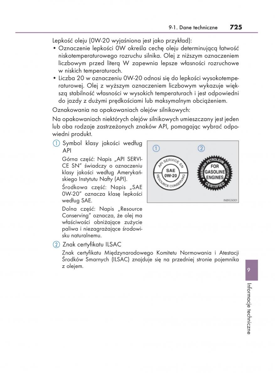 Lexus RX 200t IV 4 instrukcja obslugi / page 725