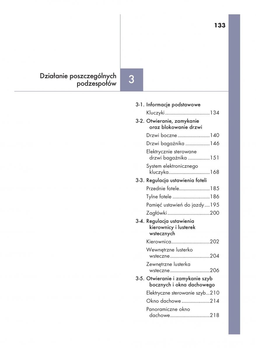 Lexus RX 200t IV 4 instrukcja obslugi / page 133