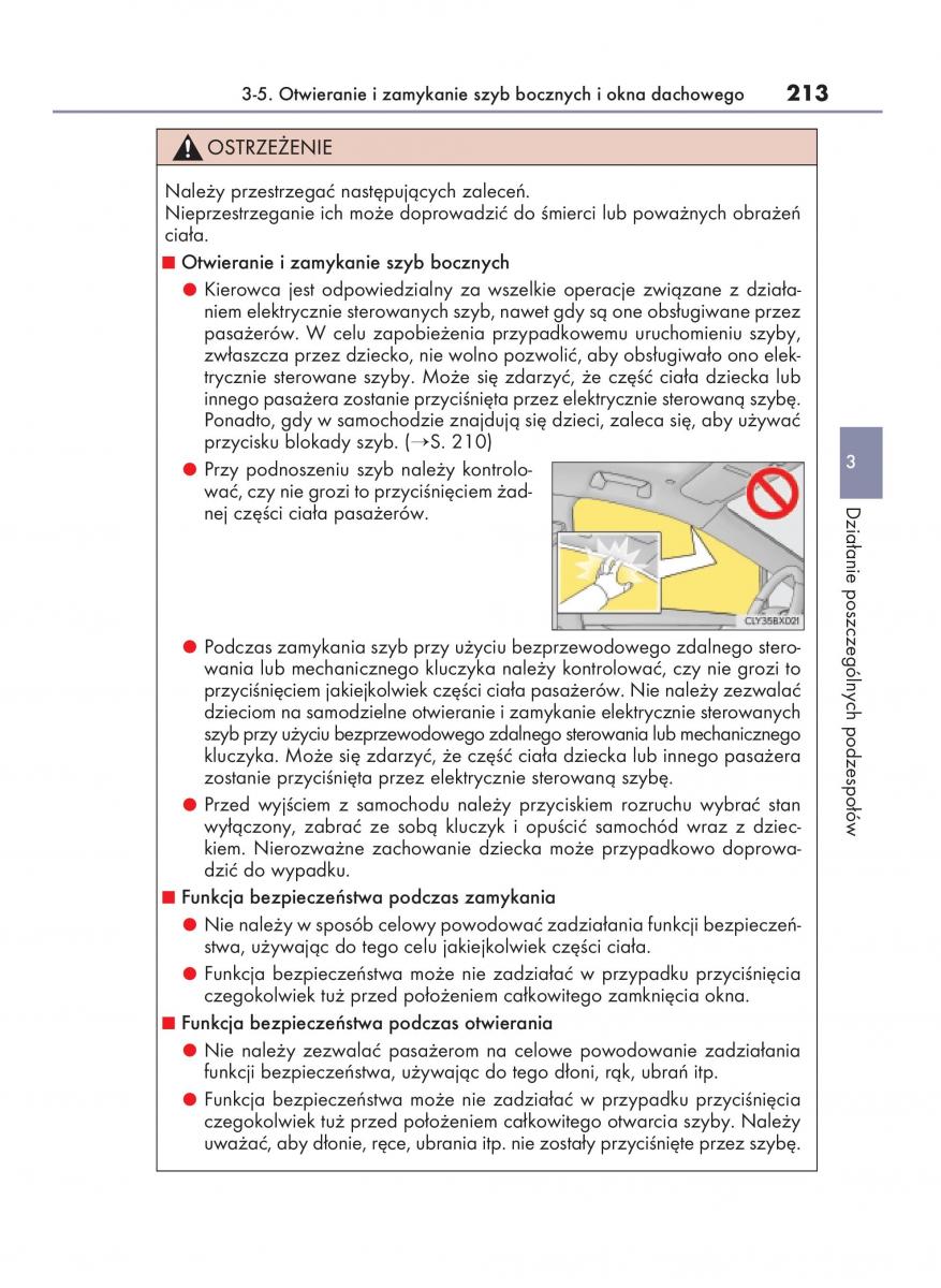 Lexus RX 200t IV 4 instrukcja obslugi / page 213