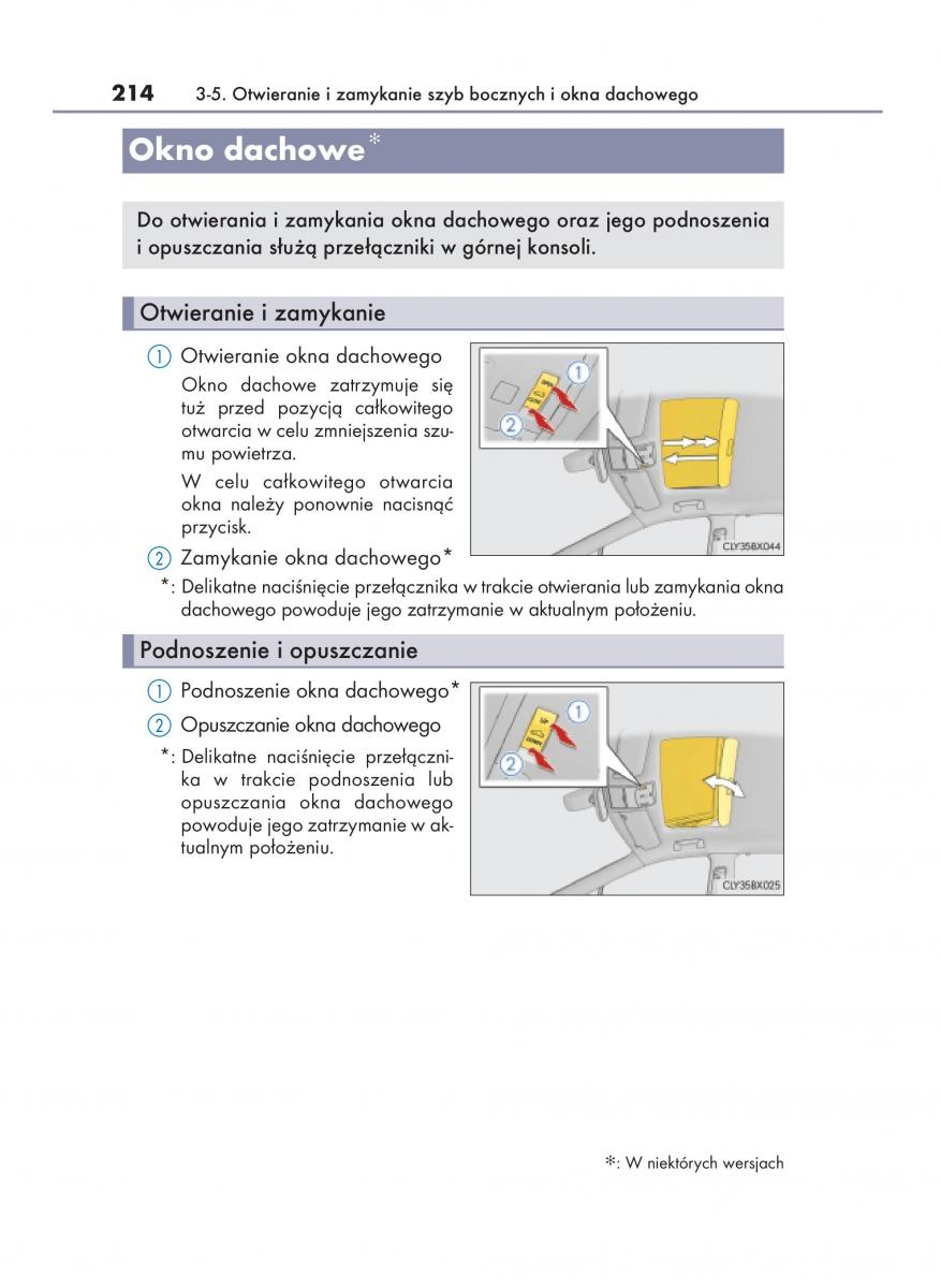 Lexus RX 200t IV 4 instrukcja obslugi / page 214