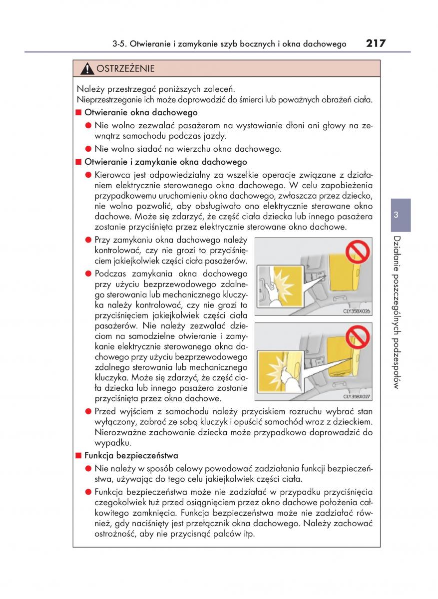 Lexus RX 200t IV 4 instrukcja obslugi / page 217