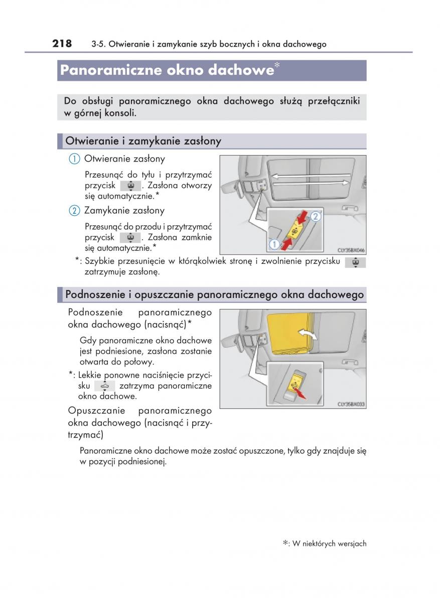 Lexus RX 200t IV 4 instrukcja obslugi / page 218