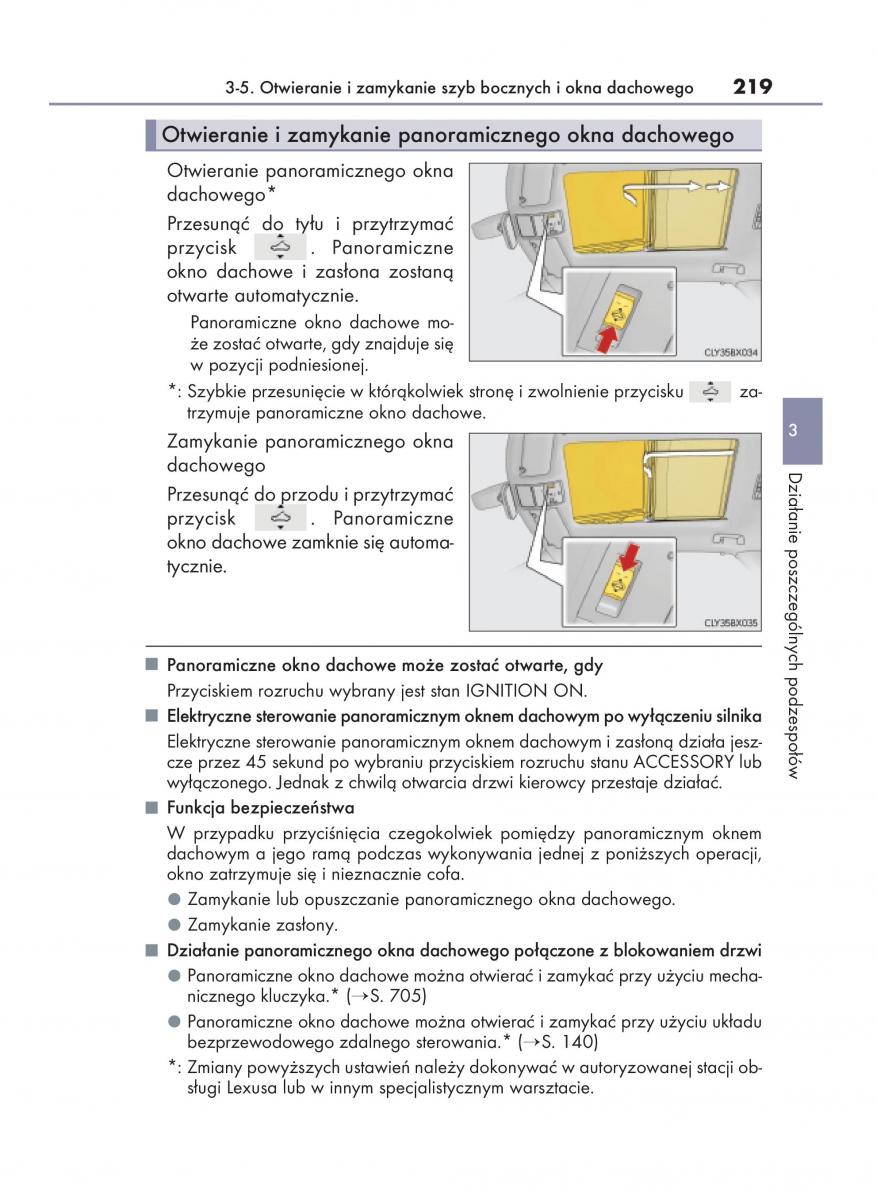 Lexus RX 200t IV 4 instrukcja obslugi / page 219