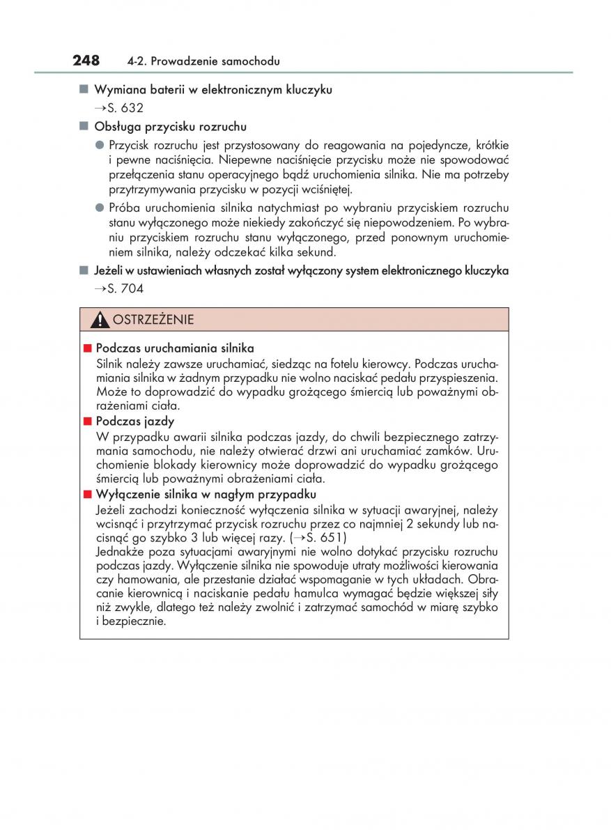 Lexus RX 200t IV 4 instrukcja obslugi / page 248