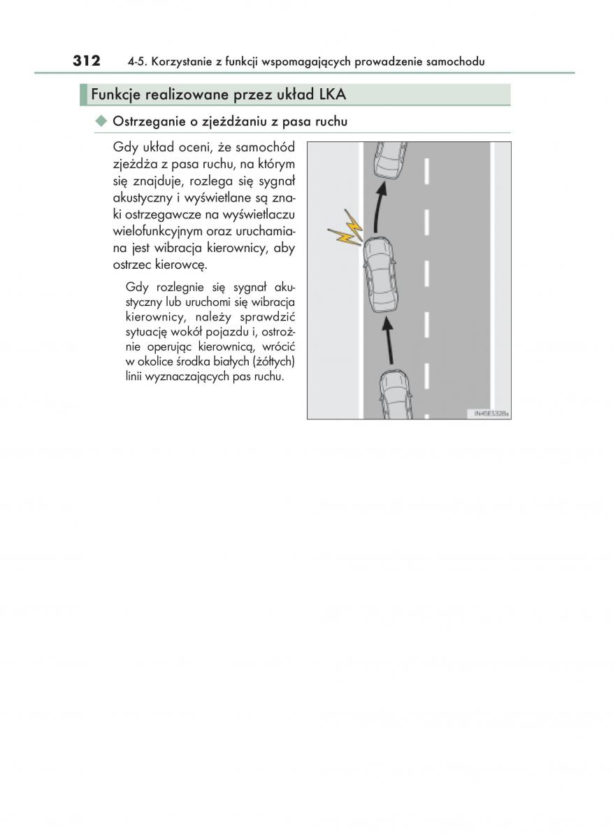 Lexus RX 200t IV 4 instrukcja obslugi / page 312