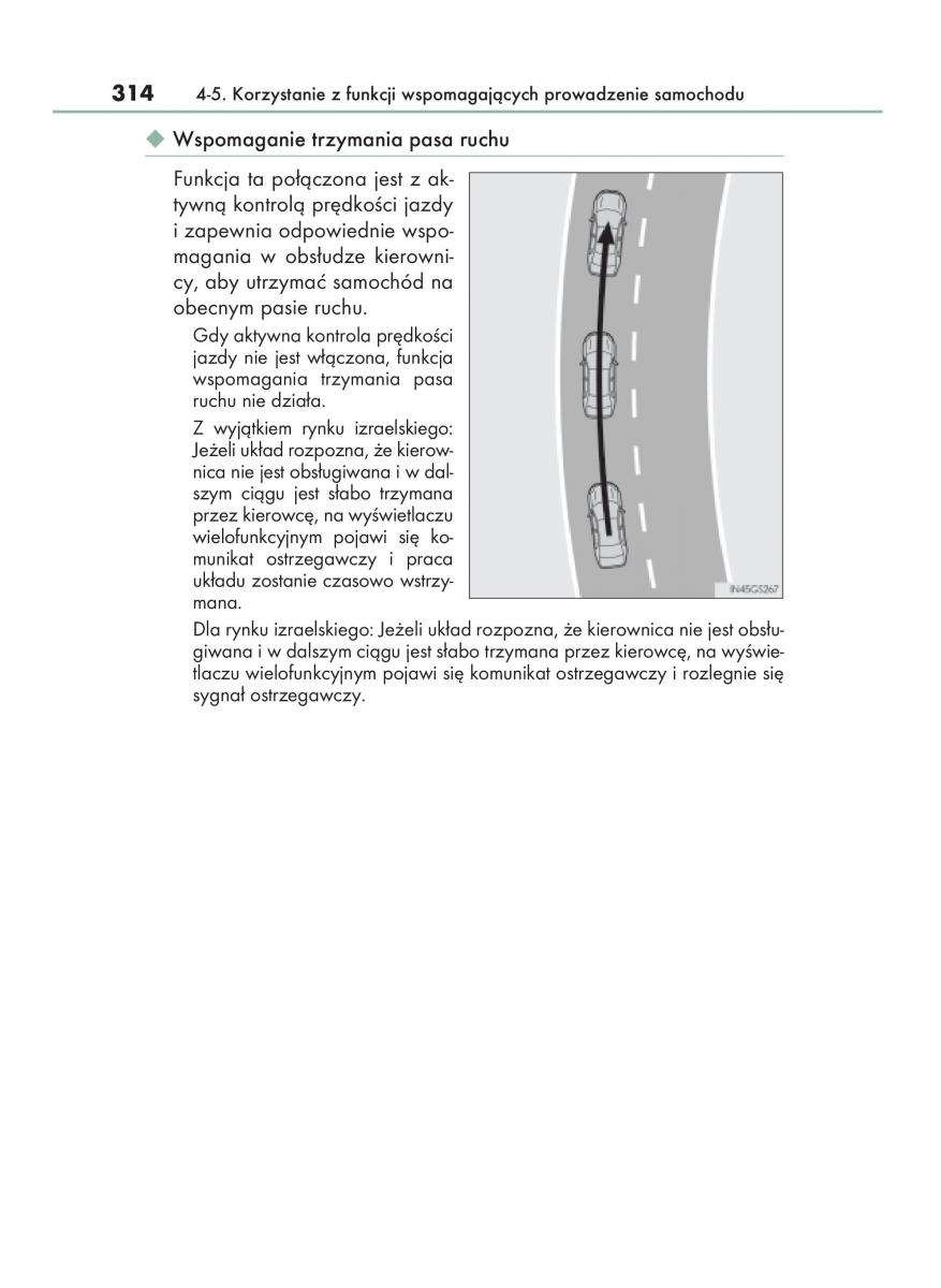 Lexus RX 200t IV 4 instrukcja obslugi / page 314