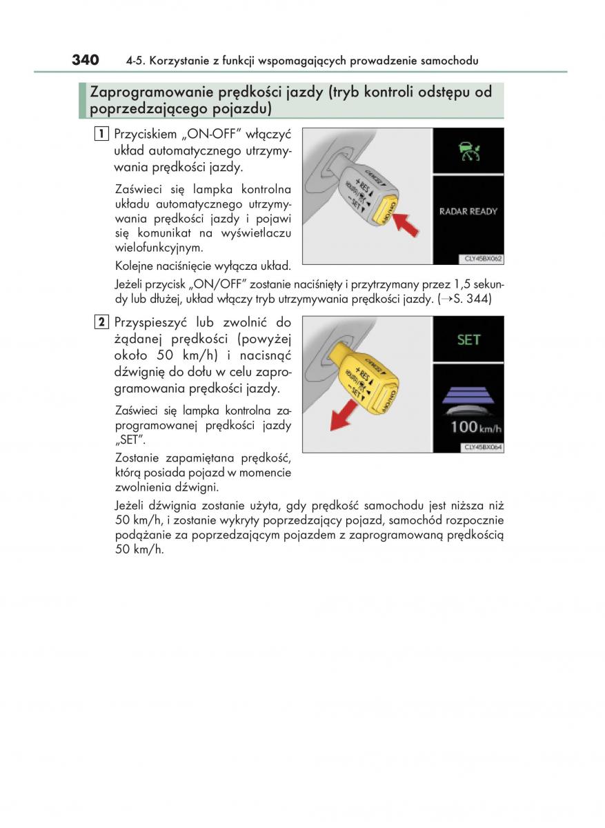 Lexus RX 200t IV 4 instrukcja obslugi / page 340