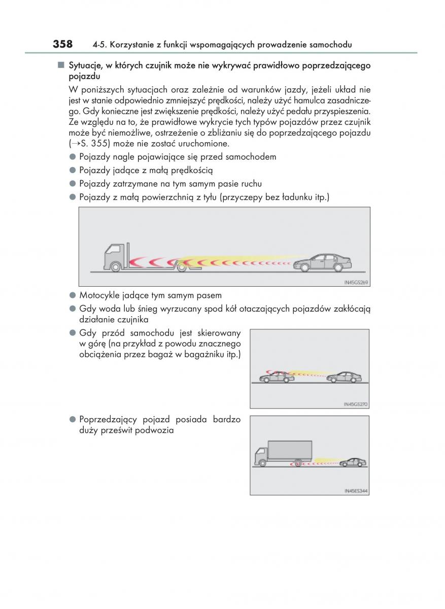 Lexus RX 200t IV 4 instrukcja obslugi / page 358