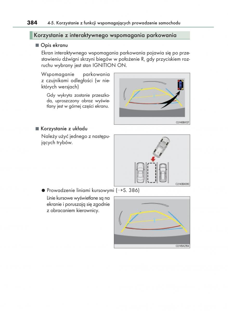 Lexus RX 200t IV 4 instrukcja obslugi / page 384