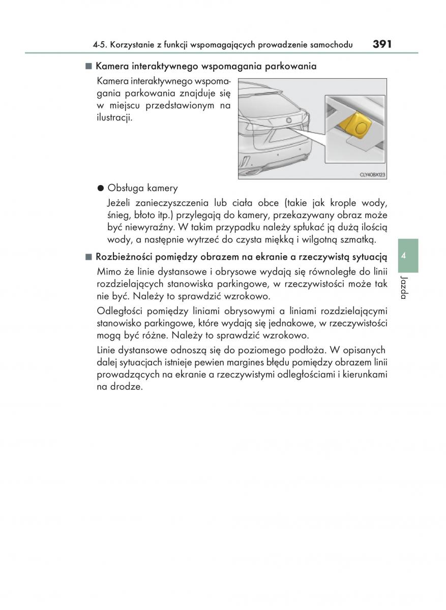 Lexus RX 200t IV 4 instrukcja obslugi / page 391