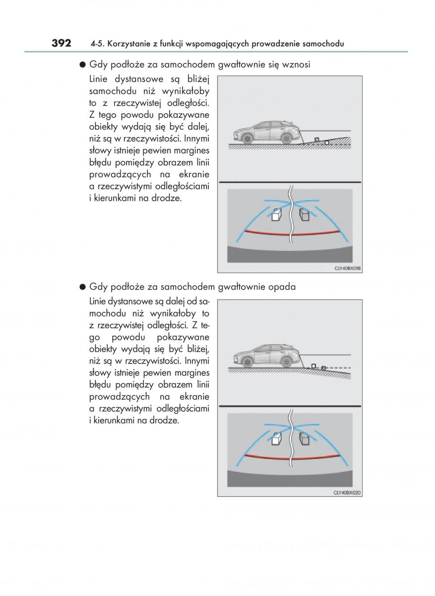 Lexus RX 200t IV 4 instrukcja obslugi / page 392