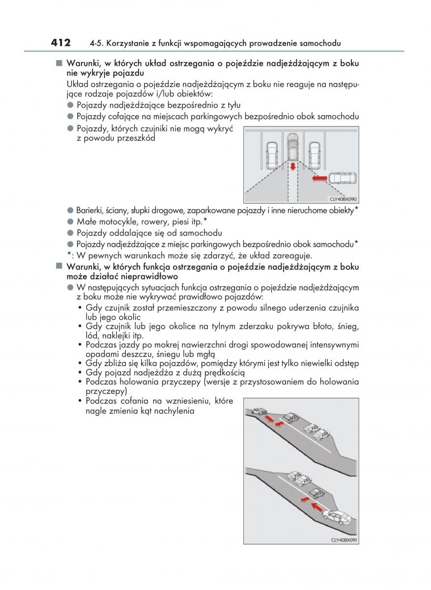 Lexus RX 200t IV 4 instrukcja obslugi / page 412