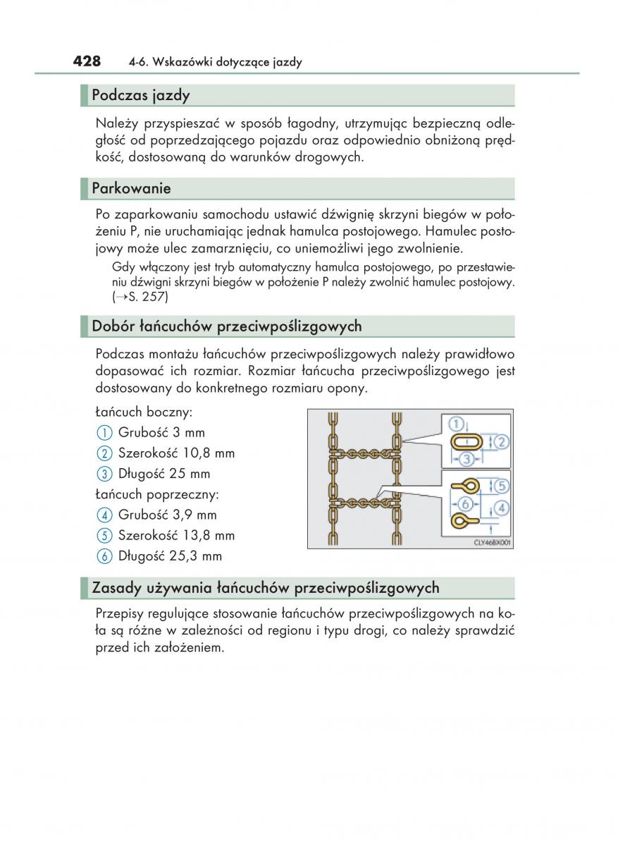 Lexus RX 200t IV 4 instrukcja obslugi / page 428