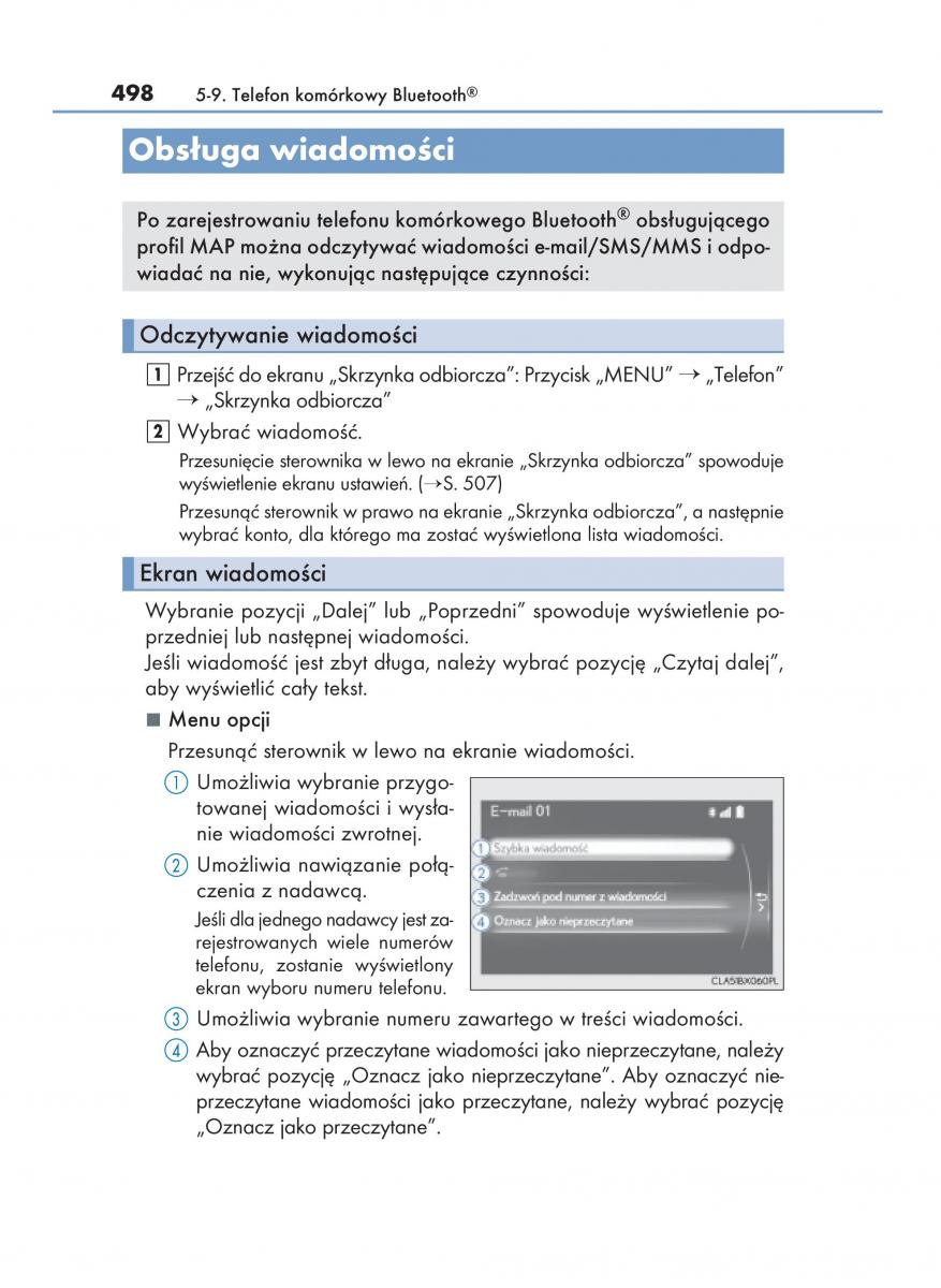 Lexus RX 200t IV 4 instrukcja obslugi / page 498