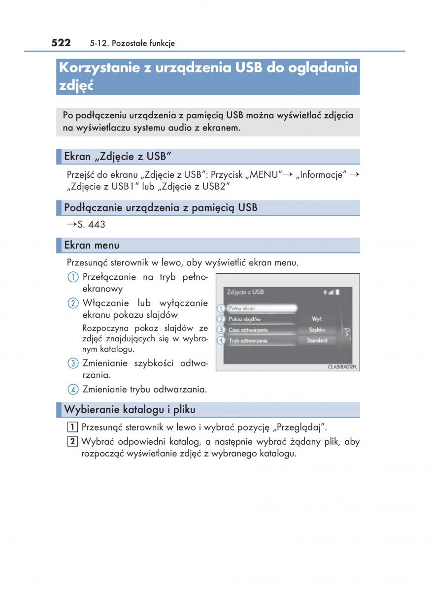 Lexus RX 200t IV 4 instrukcja obslugi / page 522