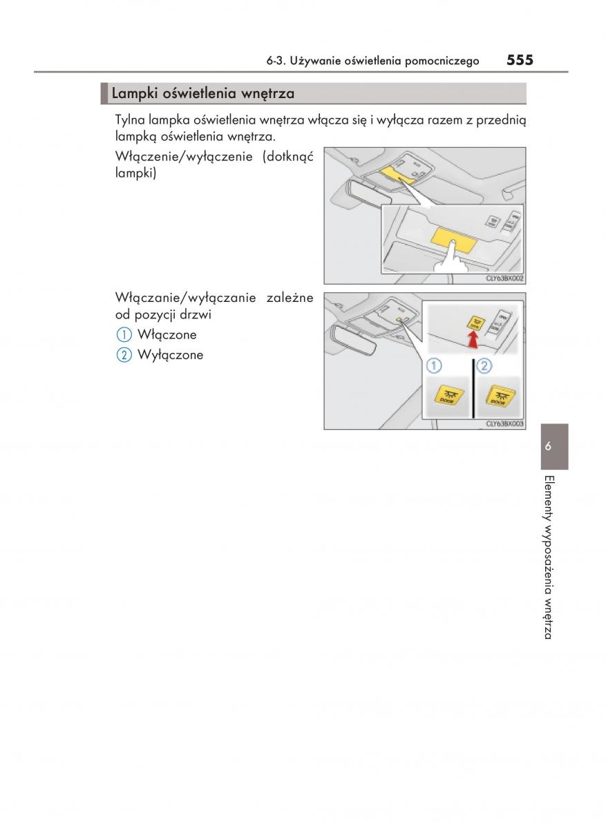 manual  Lexus RX 450h IV 4 instrukcja / page 555