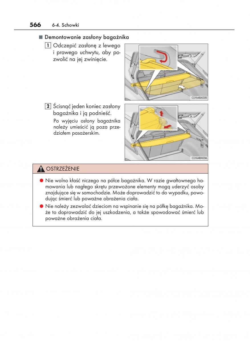 manual  Lexus RX 450h IV 4 instrukcja / page 566