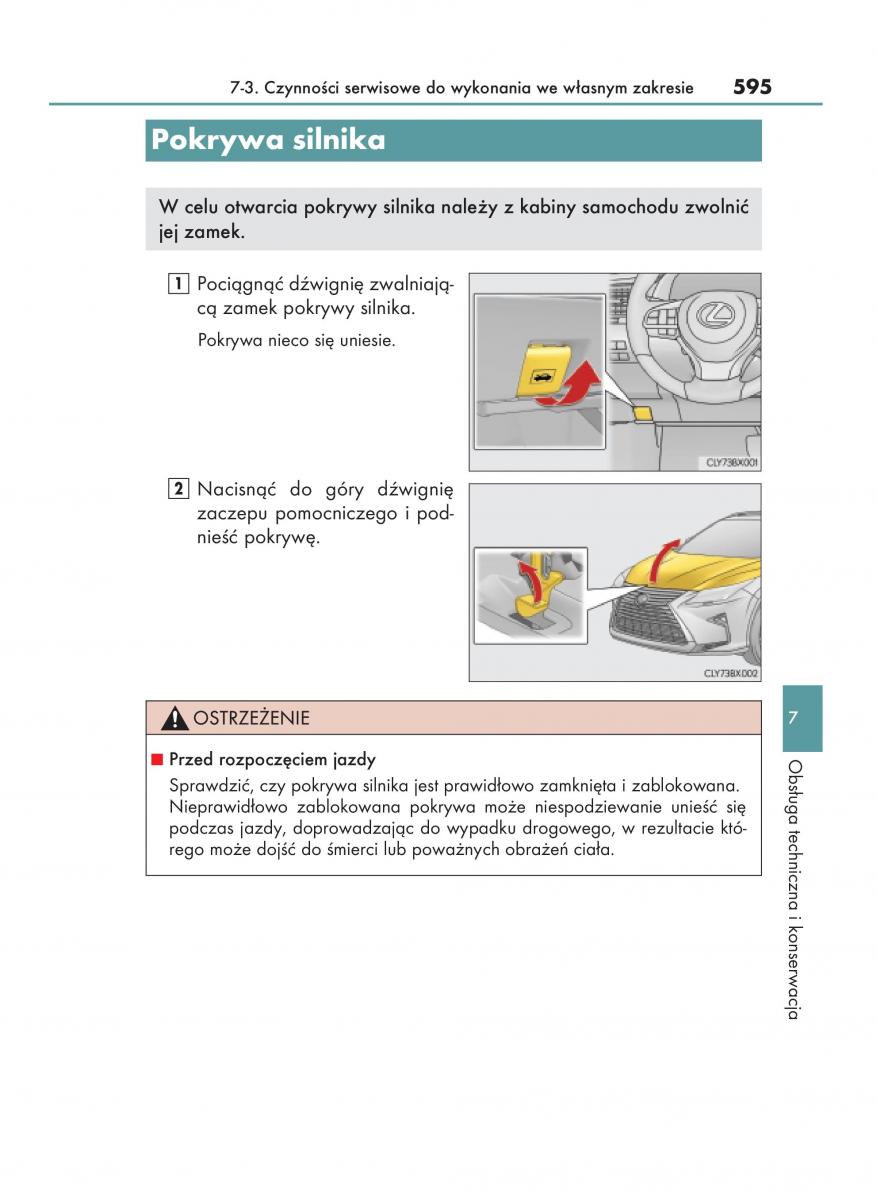 manual  Lexus RX 450h IV 4 instrukcja / page 595