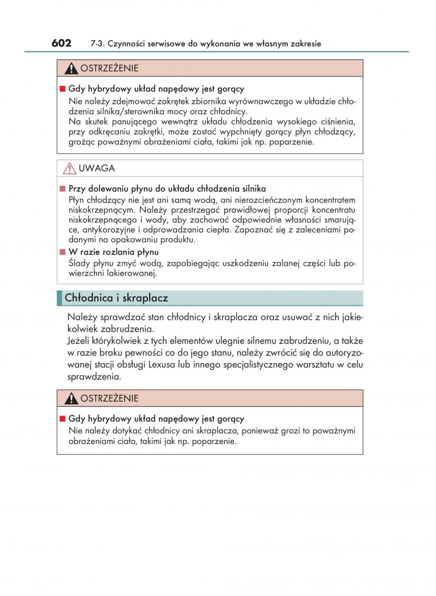 manual  Lexus RX 450h IV 4 instrukcja / page 602