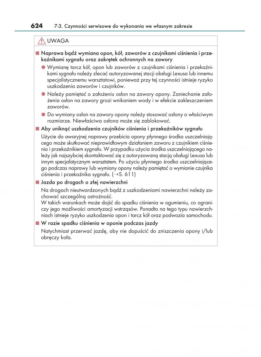 manual  Lexus RX 450h IV 4 instrukcja / page 624