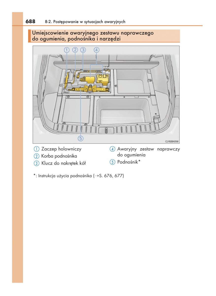 manual  Lexus RX 450h IV 4 instrukcja / page 688