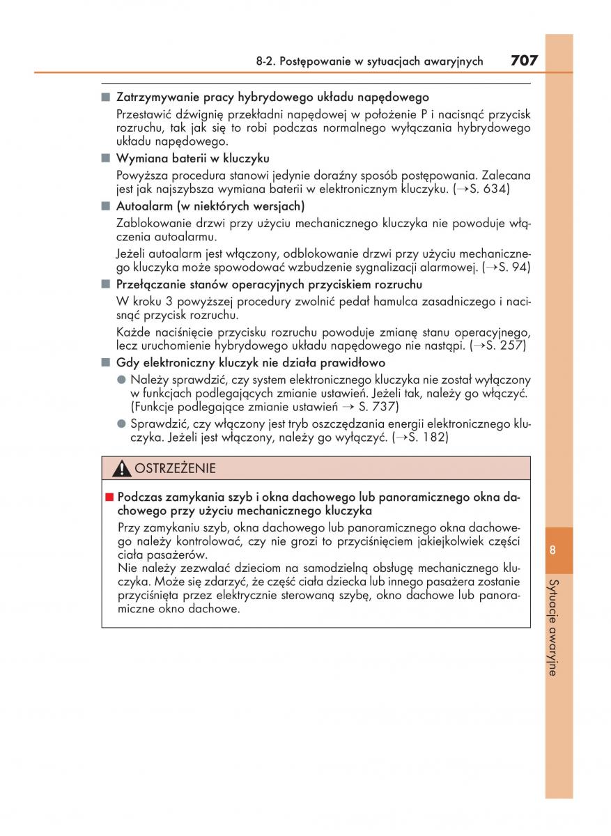 manual  Lexus RX 450h IV 4 instrukcja / page 707